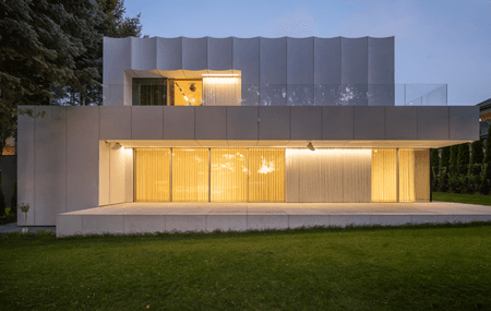 House in White